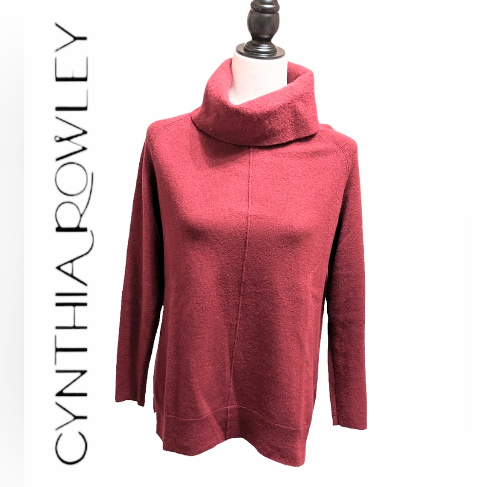 Cynthia Rowley 100% Merino wool turtleneck. M. Very good condition